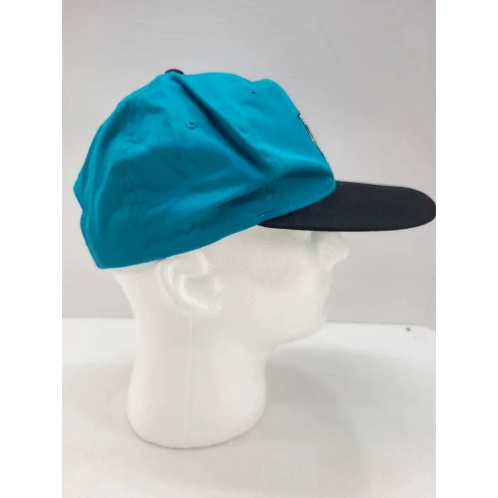 Vtg New Era 90's Florida Marlins Embroidered Snapback Hat MLB One Size